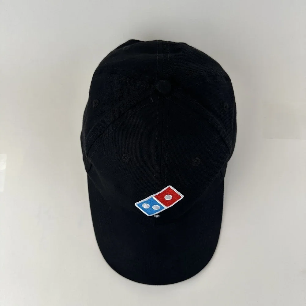 Domino's Pizza Cap black Domino's Gear Adjustable Costume